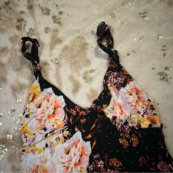Free People Small Lauria Printed Mini Slip Intimately - Picture 6 of 8